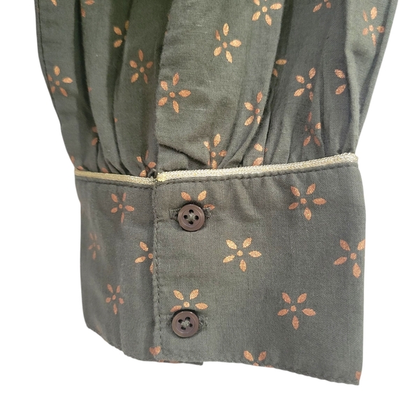 THE GREAT Westerner Cotton Top Army Green w/Gold Stamp Lightweight Size 2 Med - Picture 8 of 13